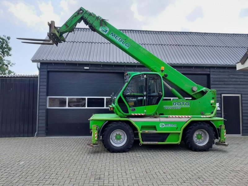 Teleskoplader van het type Merlo Roto 45.21 M CS S roterende verreiker, Gebrauchtmaschine in Ederveen