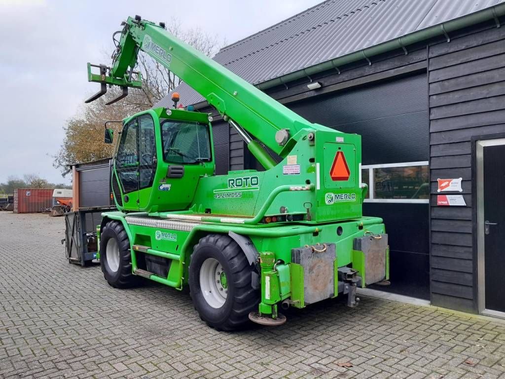 Teleskoplader of the type Merlo Roto 45.21 M CS S verreiker manbak radiograaf lier, Gebrauchtmaschine in Ederveen (Picture 3)