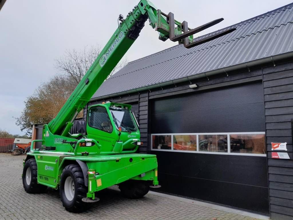 Teleskoplader of the type Merlo Roto 45.21 M CS S verreiker manbak radiograaf lier, Gebrauchtmaschine in Ederveen (Picture 10)