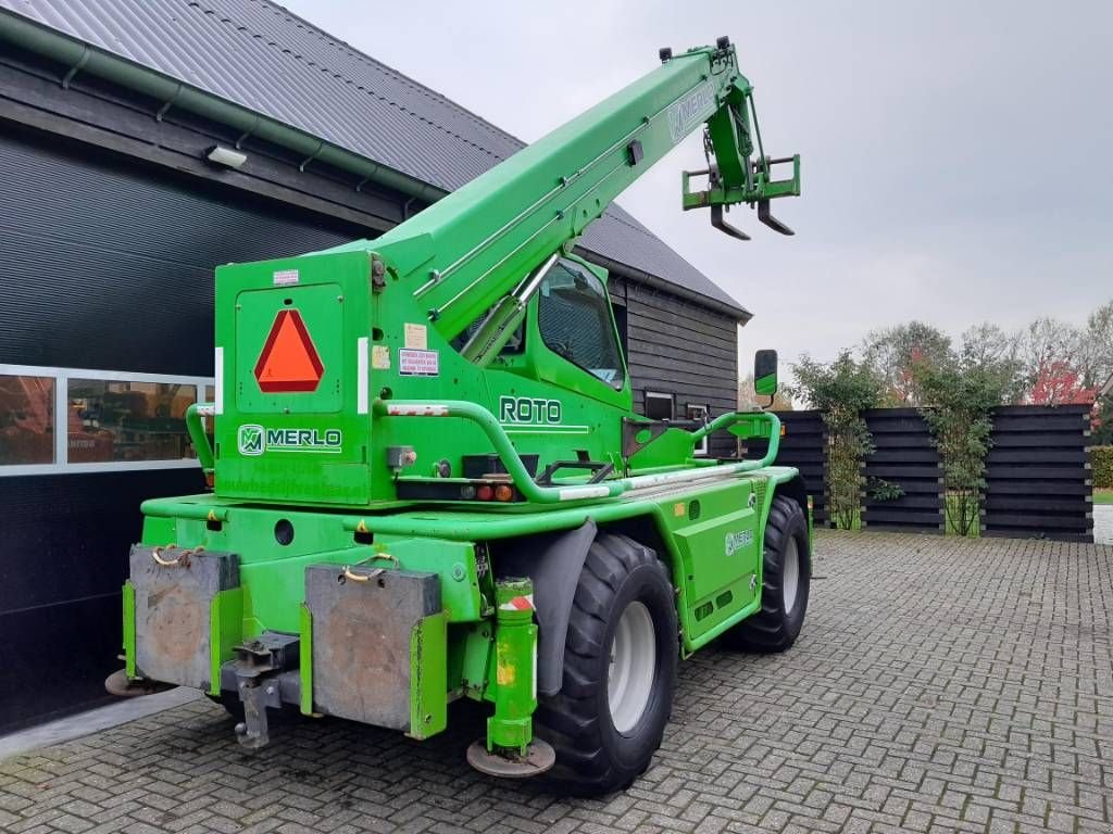 Teleskoplader of the type Merlo Roto 45.21 M CS S verreiker manbak radiograaf lier, Gebrauchtmaschine in Ederveen (Picture 7)