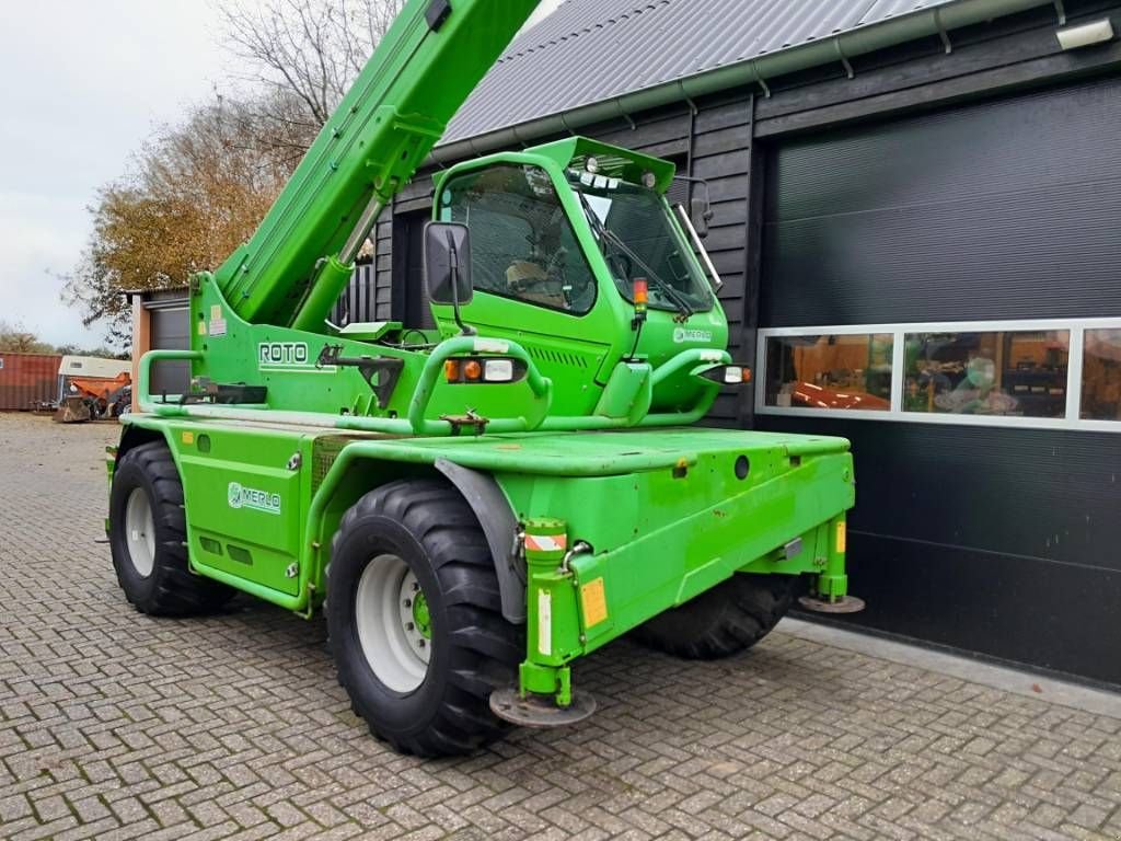 Teleskoplader van het type Merlo Roto 45.21 M CS S verreiker manbak radiograaf lier, Gebrauchtmaschine in Ederveen (Foto 11)