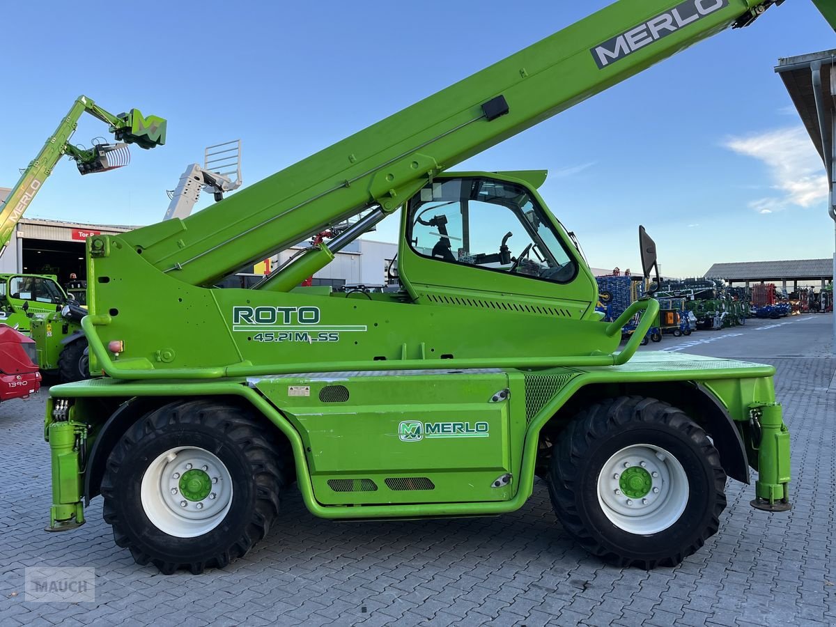 Teleskoplader van het type Merlo Roto 45.21 MCSS mit Funksteuerung, Gebrauchtmaschine in Burgkirchen (Foto 7)