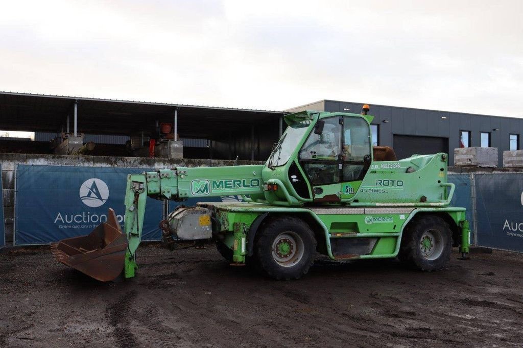 Teleskoplader del tipo Merlo ROTO 45.21 MCSS, Gebrauchtmaschine en Antwerpen (Imagen 10)