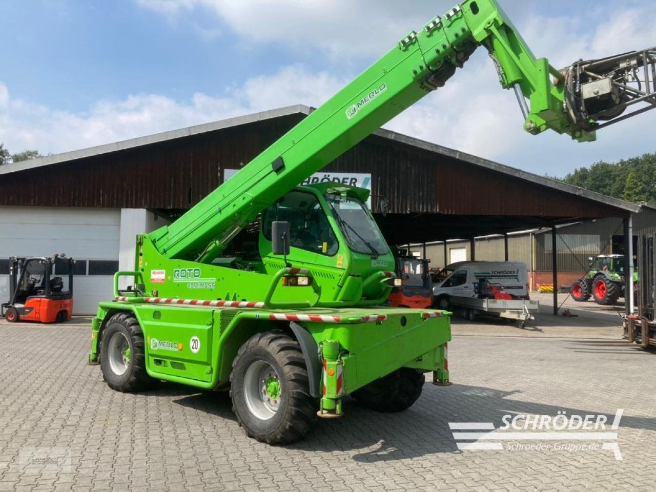 Teleskoplader of the type Merlo ROTO 45.21 MCSS, Gebrauchtmaschine in Wildeshausen (Picture 1)