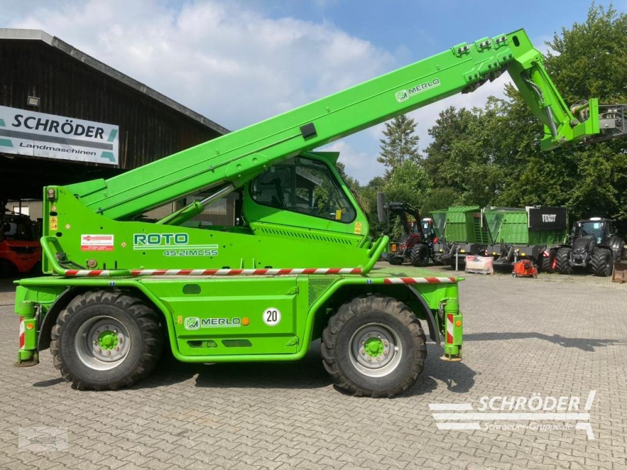 Teleskoplader van het type Merlo ROTO 45.21 MCSS, Gebrauchtmaschine in Wildeshausen (Foto 2)