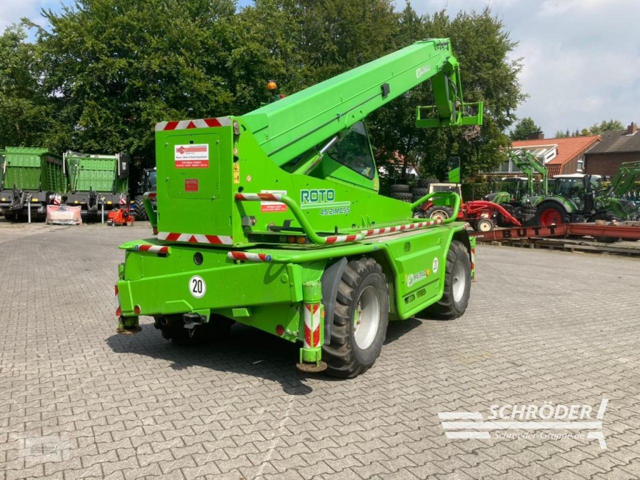 Teleskoplader van het type Merlo ROTO 45.21 MCSS, Gebrauchtmaschine in Wildeshausen (Foto 3)