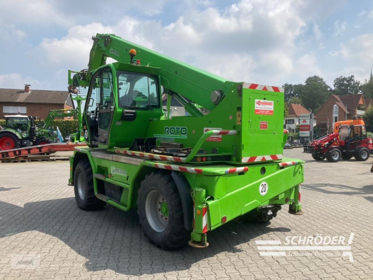 Teleskoplader van het type Merlo ROTO 45.21 MCSS, Gebrauchtmaschine in Wildeshausen (Foto 4)