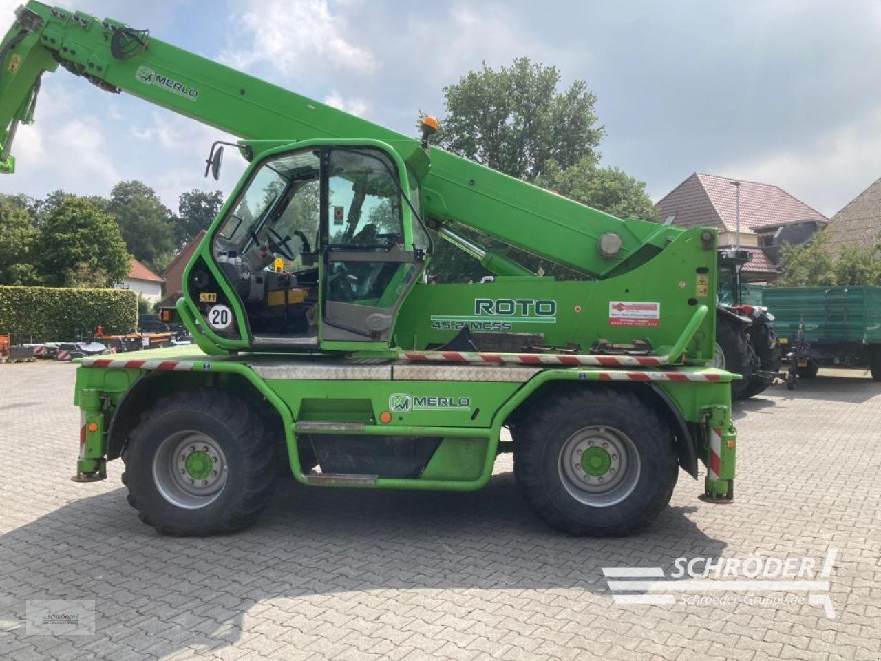 Teleskoplader van het type Merlo ROTO 45.21 MCSS, Gebrauchtmaschine in Wildeshausen (Foto 5)