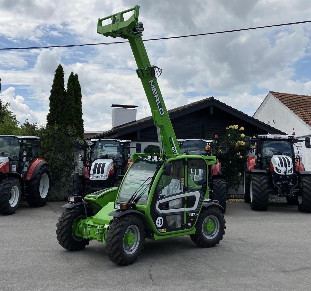 Teleskoplader typu Merlo TF 27.6, Neumaschine v Ampfing (Obrázek 1)