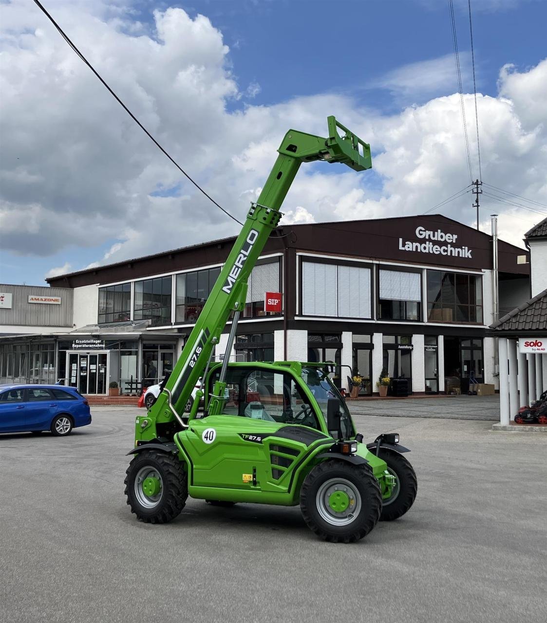 Teleskoplader typu Merlo TF 27.6, Neumaschine v Ampfing (Obrázek 2)