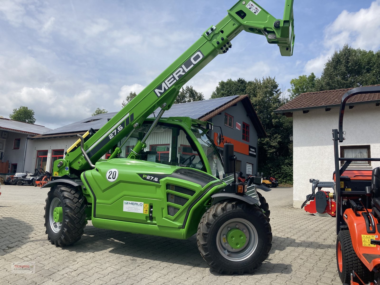 Teleskoplader typu Merlo TF 27.6, Neumaschine v Mainburg/Wambach (Obrázek 6)