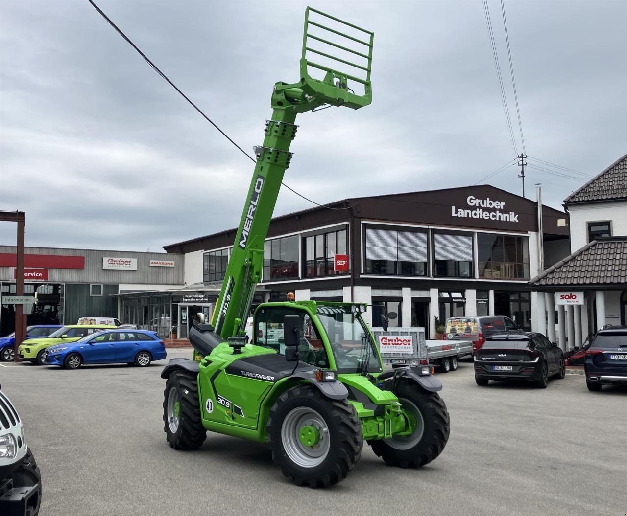 Teleskoplader van het type Merlo TF 30.9 - 115, Neumaschine in Ampfing (Foto 3)