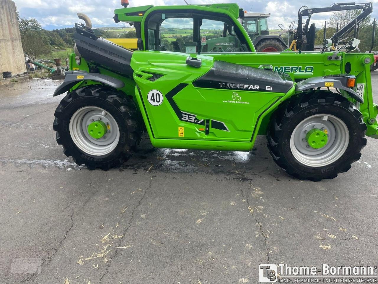 Teleskoplader van het type Merlo TF 33.7-115, Gebrauchtmaschine in Prüm (Foto 2)