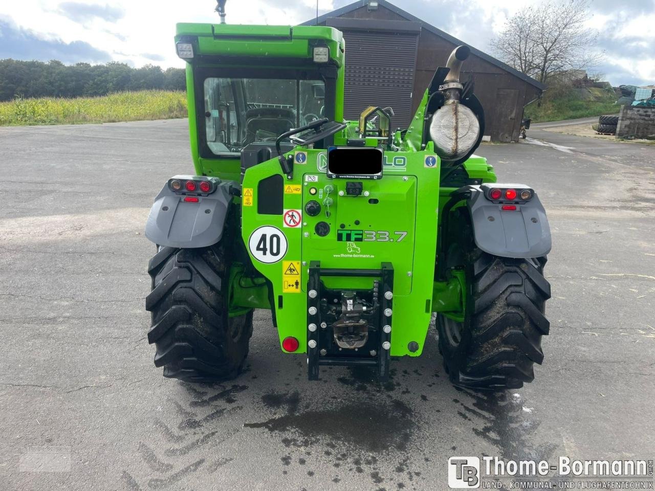 Teleskoplader van het type Merlo TF 33.7-115, Gebrauchtmaschine in Prüm (Foto 4)