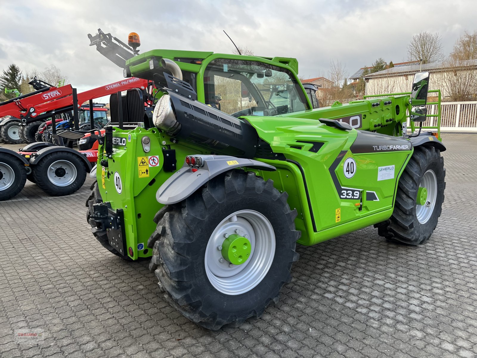 Teleskoplader a típus Merlo TF 33.9-140 Klima, Neumaschine ekkor: Mainburg/Wambach (Kép 11)