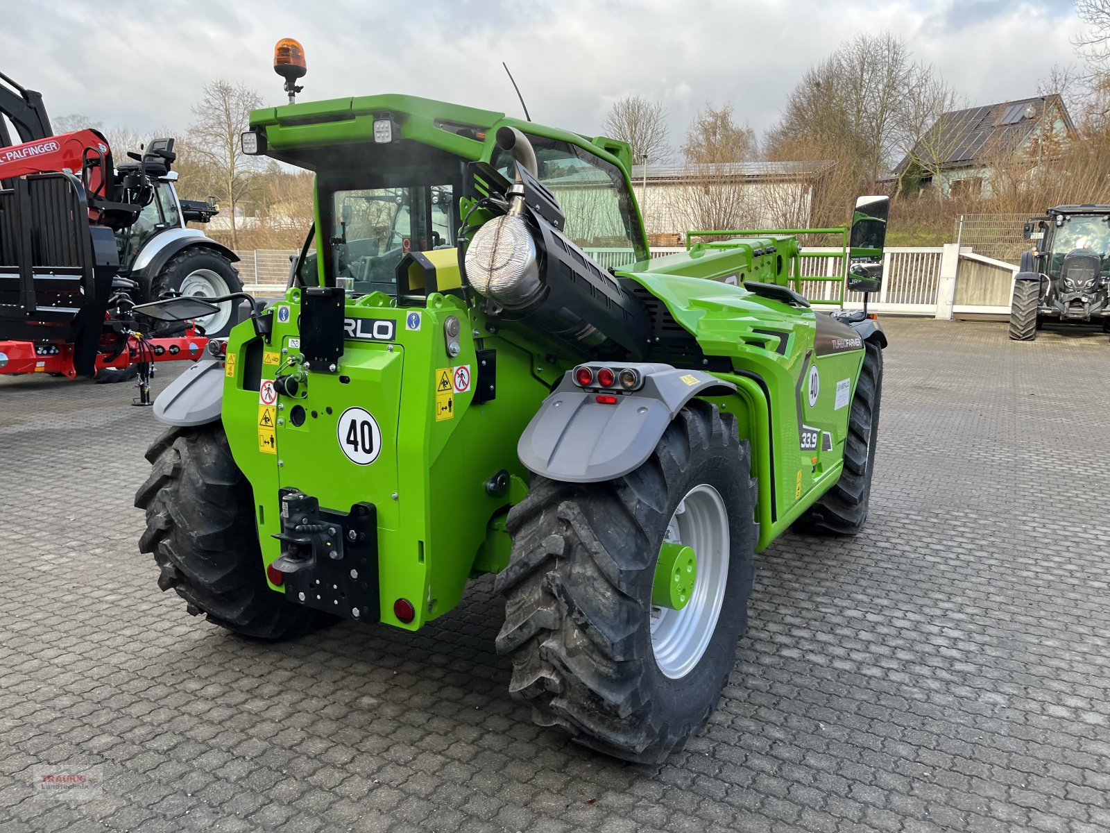 Teleskoplader a típus Merlo TF 33.9-140 Klima, Neumaschine ekkor: Mainburg/Wambach (Kép 12)