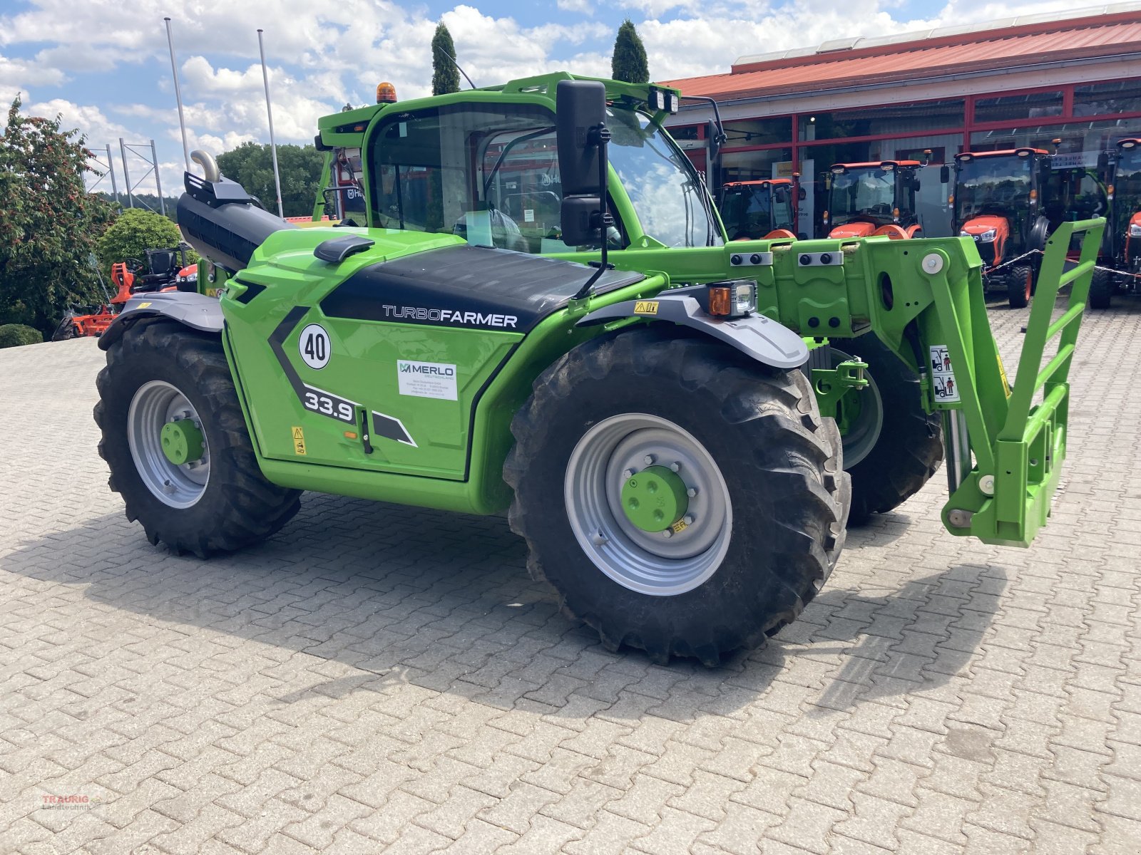 Teleskoplader tip Merlo TF 33.9-140 m- Klima, Neumaschine in Mainburg/Wambach (Poză 5)