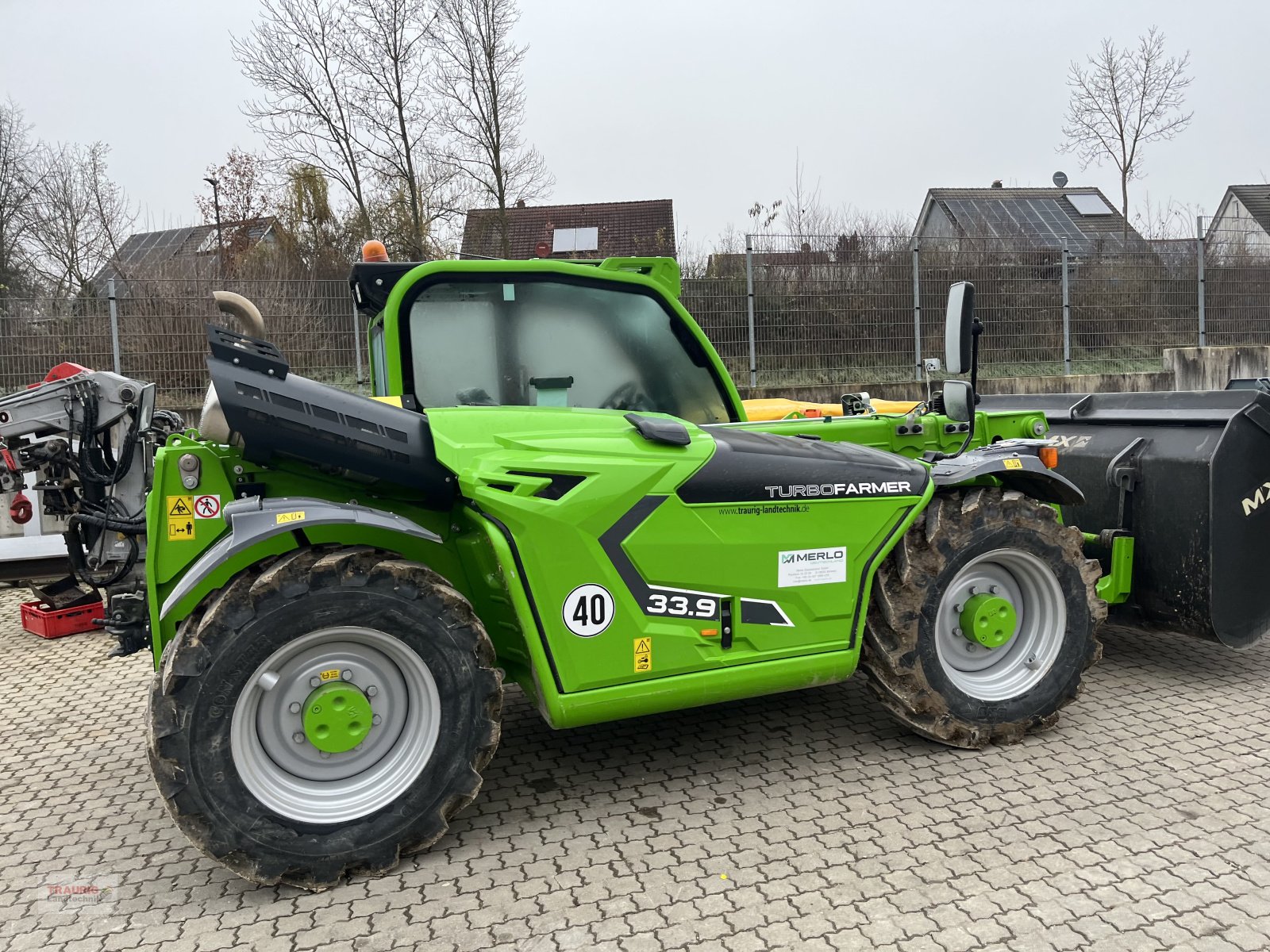 Teleskoplader of the type Merlo TF 33.9-140, Gebrauchtmaschine in Mainburg/Wambach (Picture 4)