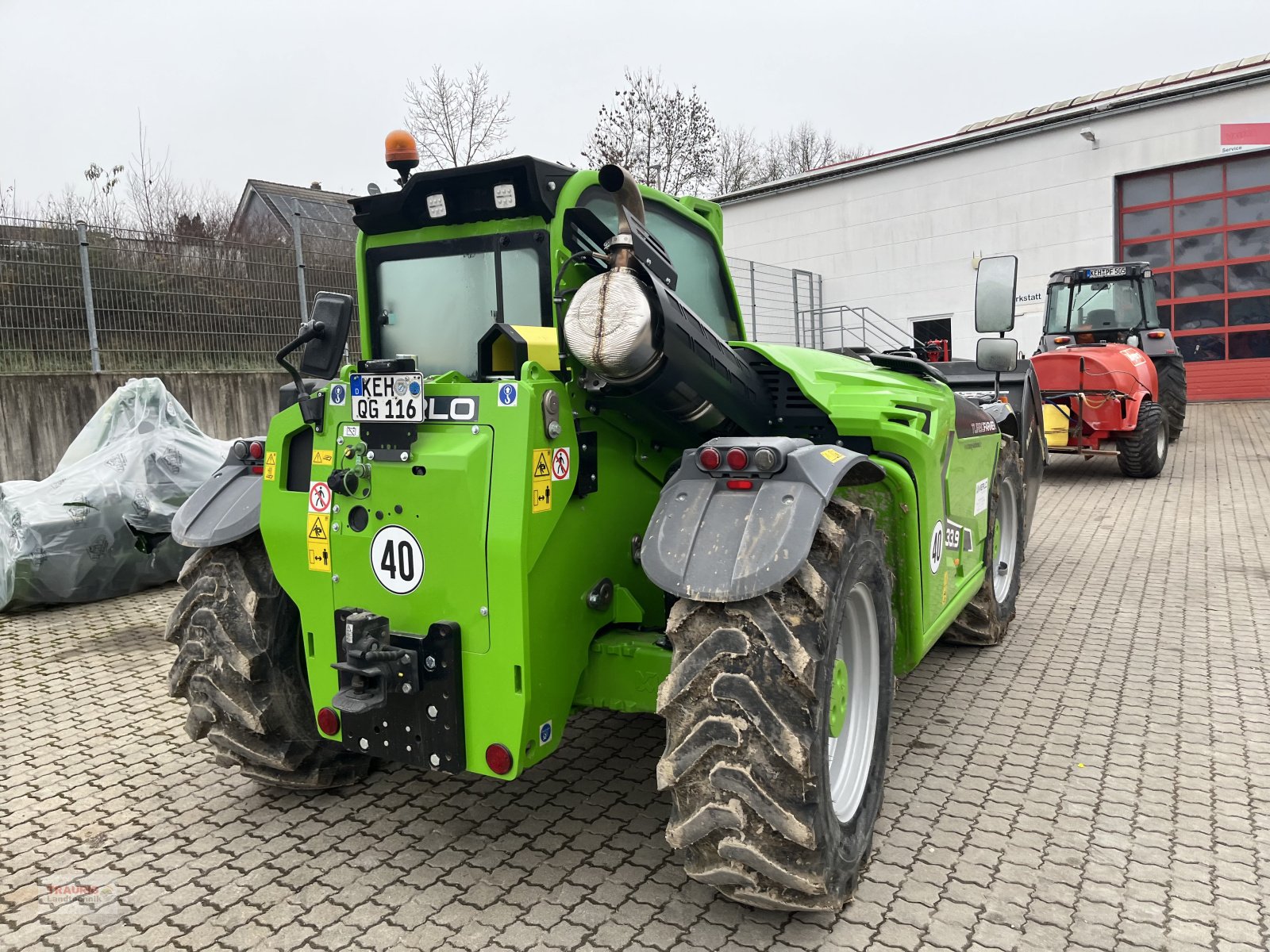 Teleskoplader of the type Merlo TF 33.9-140, Gebrauchtmaschine in Mainburg/Wambach (Picture 7)