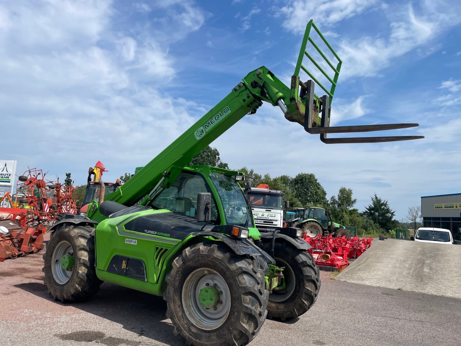 Teleskoplader du type Merlo TF 35.7 - 115, Gebrauchtmaschine en LA SOUTERRAINE (Photo 2)