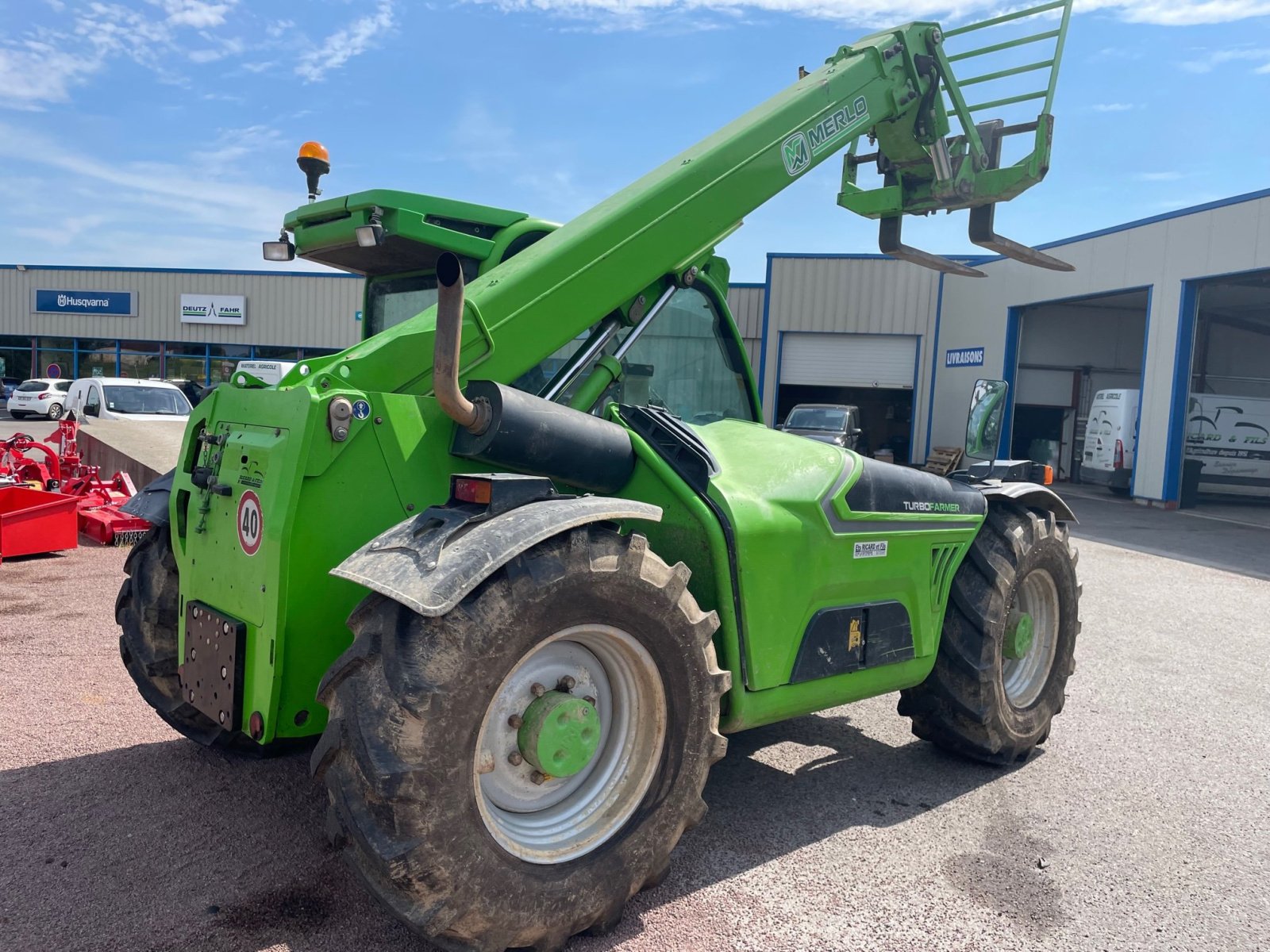 Teleskoplader van het type Merlo TF 35.7 - 115, Gebrauchtmaschine in LA SOUTERRAINE (Foto 3)