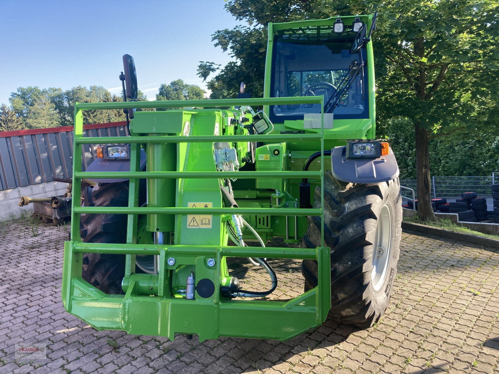 Teleskoplader of the type Merlo TF 38.10-145, Neumaschine in Mainburg/Wambach (Picture 16)