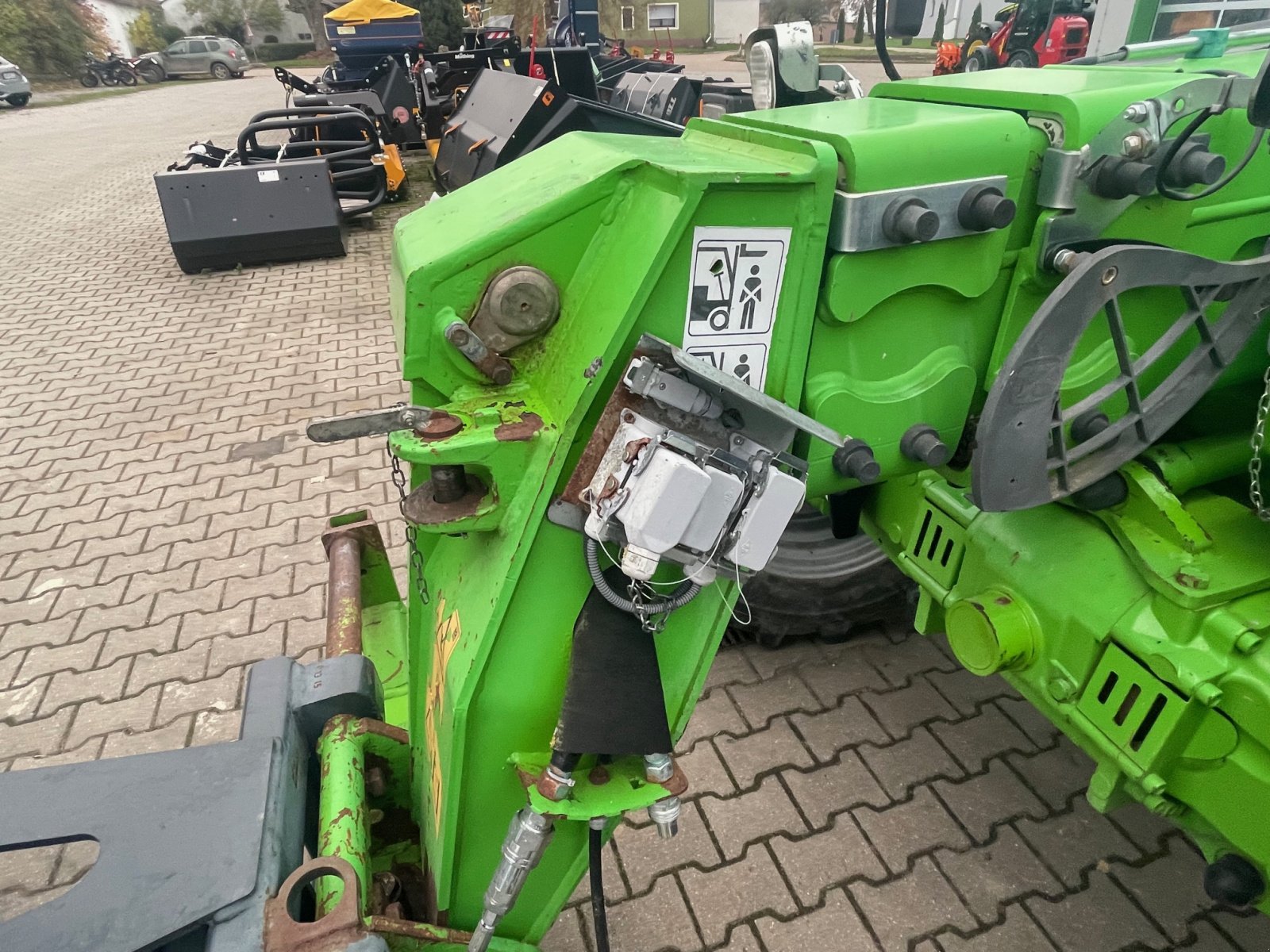 Teleskoplader του τύπου Merlo TF 38.10 TT-120 mit Heckhydraulik und Zapfwelle, Gebrauchtmaschine σε Burglengenfeld (Φωτογραφία 13)