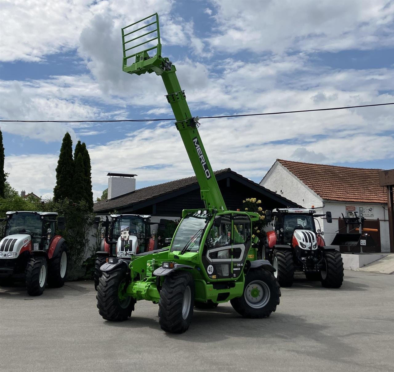 Teleskoplader typu Merlo TF 38.10 TT - 145, Neumaschine v Ampfing (Obrázek 1)