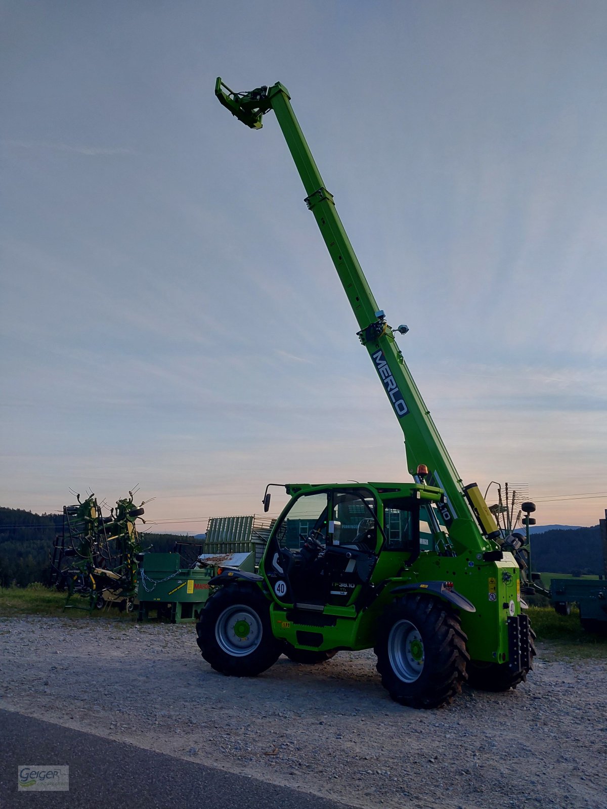 Teleskoplader typu Merlo TF 38.10 TT-145, Neumaschine v Drachselsried (Obrázek 2)