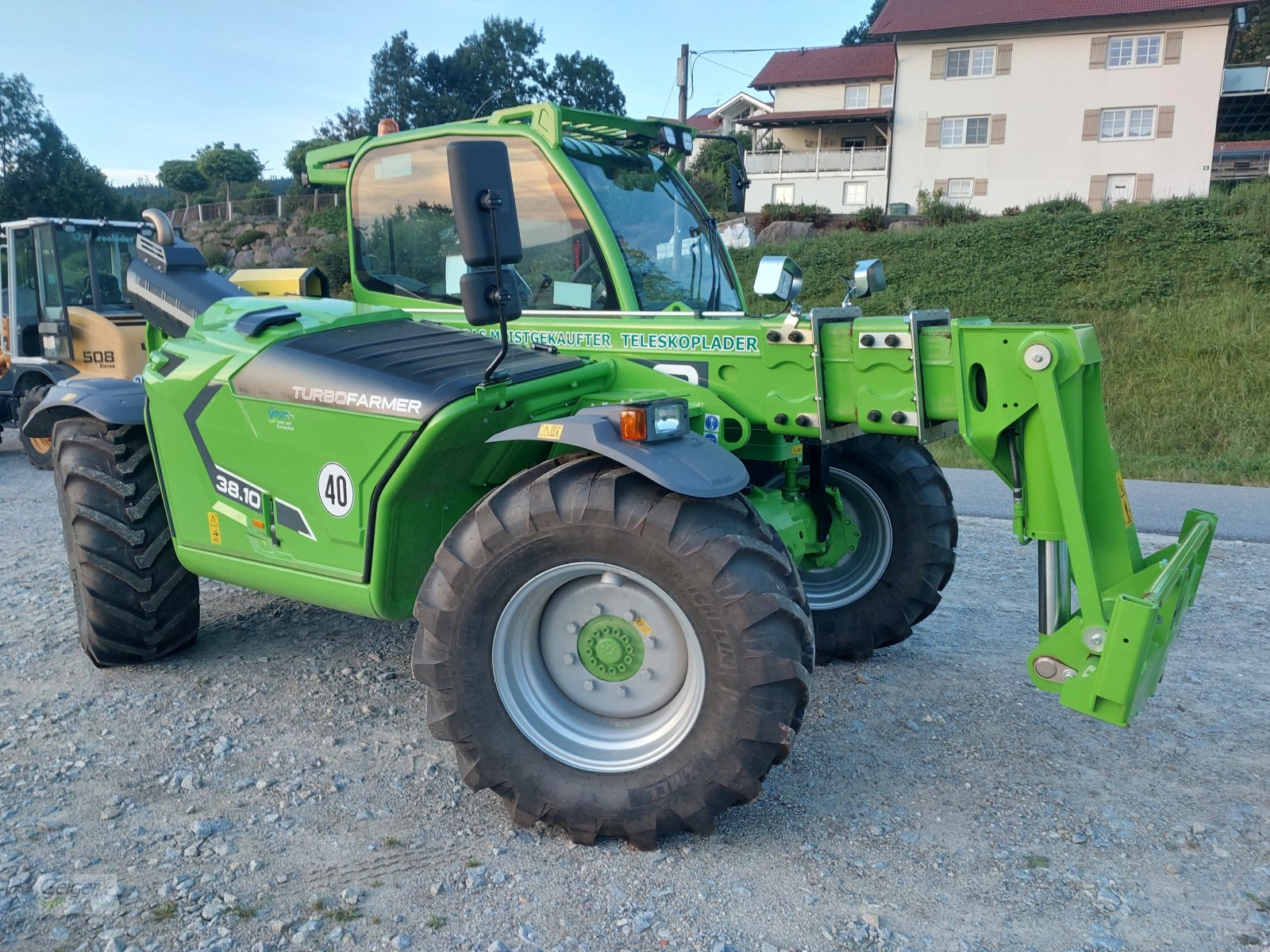 Teleskoplader of the type Merlo TF 38.10 TT-145, Neumaschine in Drachselsried (Picture 4)