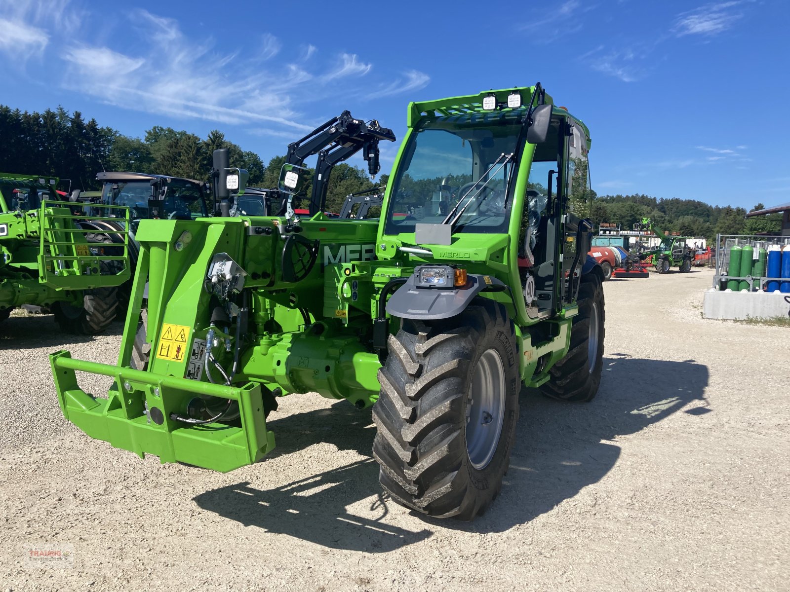 Teleskoplader typu Merlo TF 38.10 TT CS 145 CV Tronik, Neumaschine v Mainburg/Wambach (Obrázek 3)