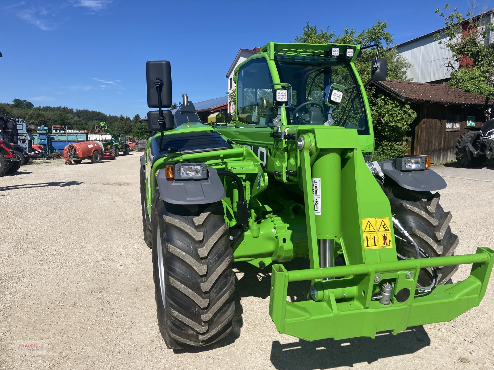 Teleskoplader of the type Merlo TF 38.10 TT CS 145 CV Tronik, Neumaschine in Mainburg/Wambach (Picture 7)