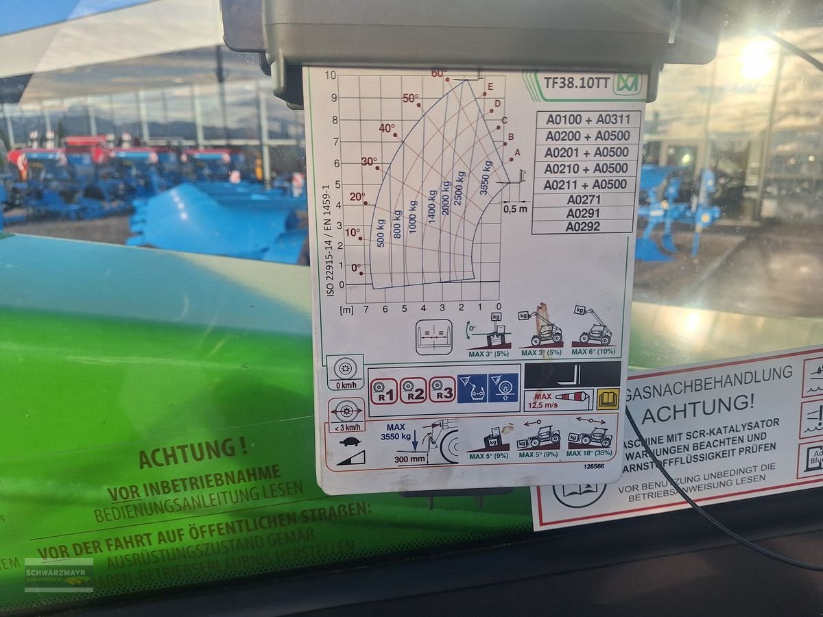 Teleskoplader Türe ait Merlo TF 38.10 TT- CS-145, Gebrauchtmaschine içinde Gampern (resim 31)