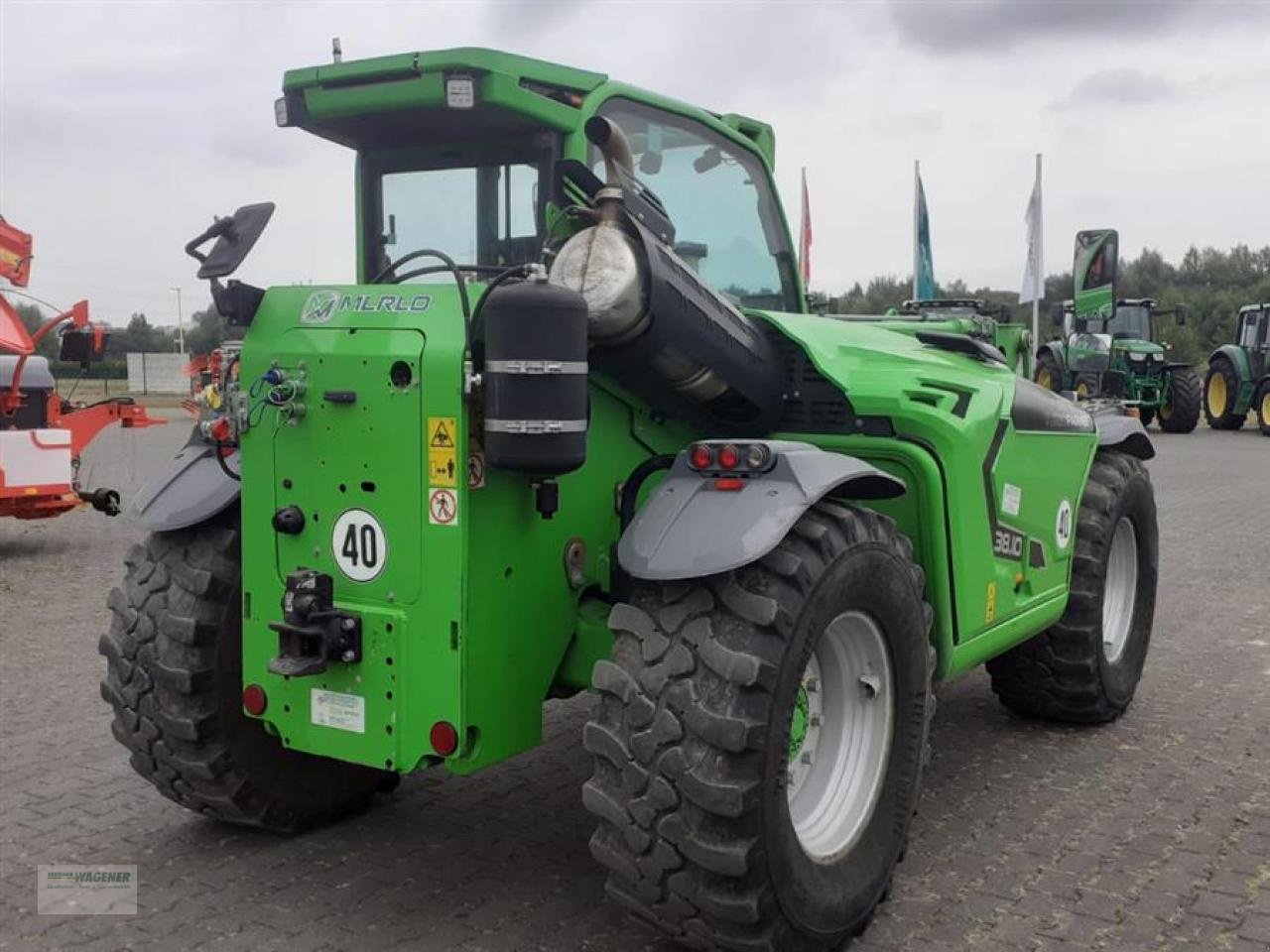 Teleskoplader van het type Merlo TF 38.10TT, Gebrauchtmaschine in Bad Wildungen - Wega (Foto 2)