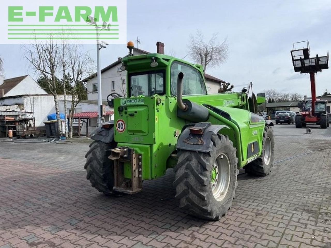 Teleskoplader of the type Merlo tf 38.7 cs-120 turbofarmer, Gebrauchtmaschine in DAMAS?AWEK (Picture 7)