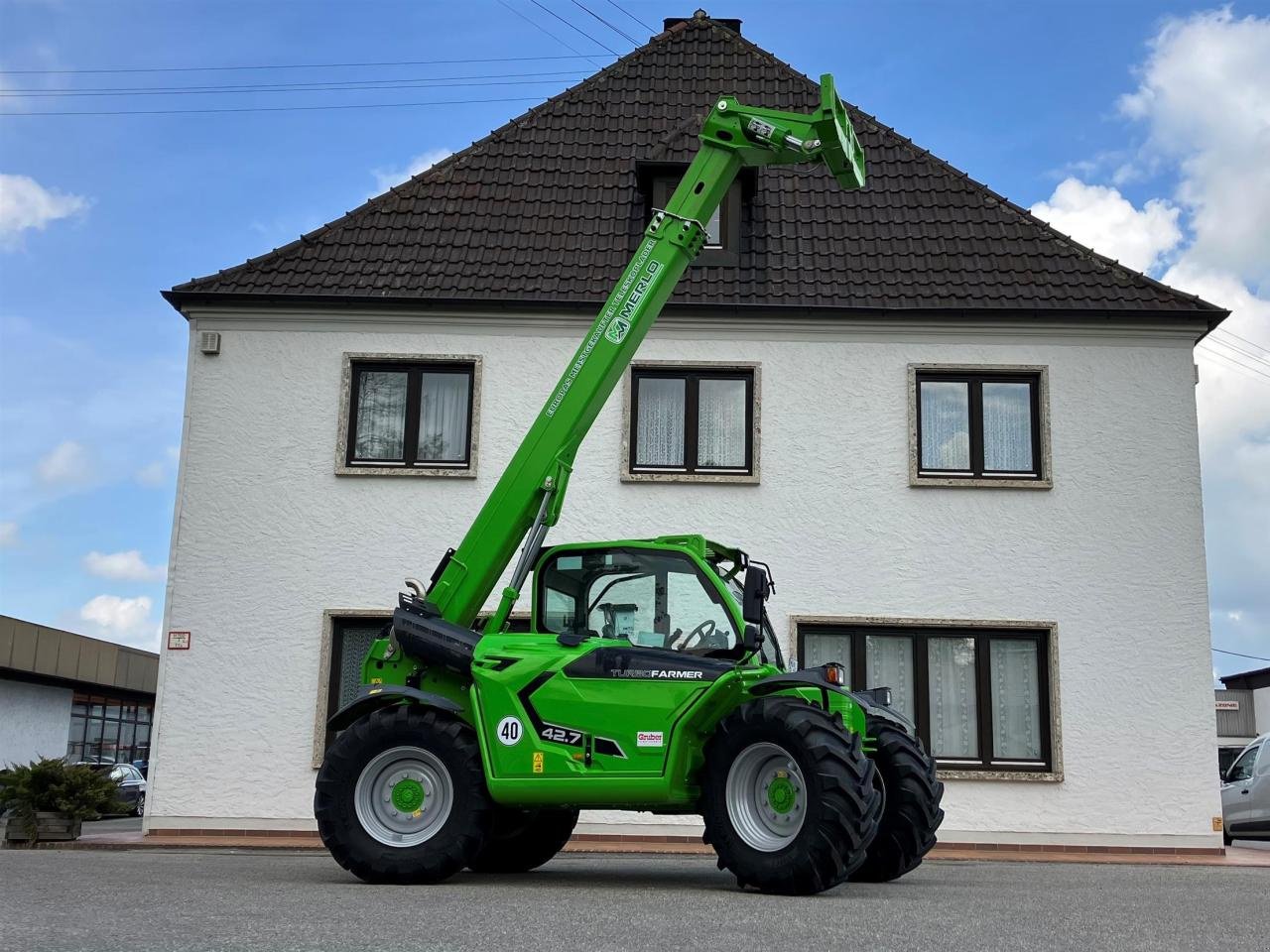 Teleskoplader van het type Merlo TF 42.7 - 145, Neumaschine in Ampfing (Foto 2)