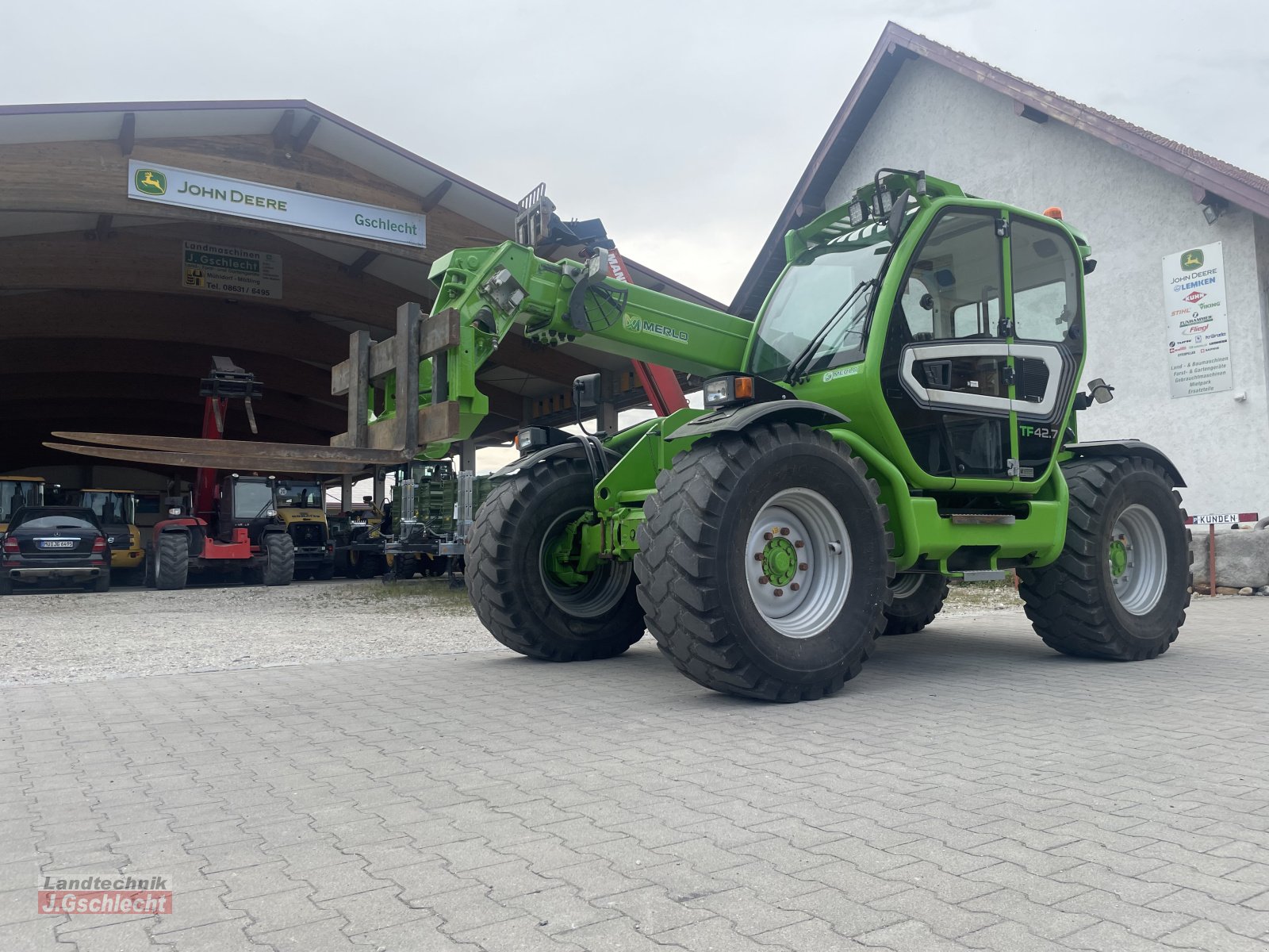 Teleskoplader typu Merlo TF 42.7-156, Gebrauchtmaschine v Mühldorf (Obrázok 5)