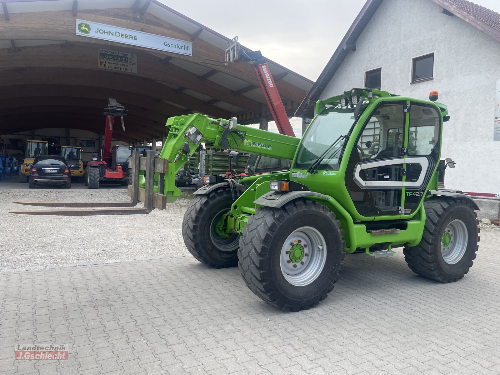 Teleskoplader typu Merlo TF 42.7-156, Gebrauchtmaschine v Mühldorf (Obrázek 3)