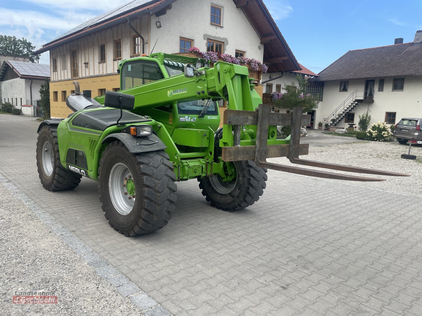 Teleskoplader tip Merlo TF 42.7-156, Gebrauchtmaschine in Mühldorf (Poză 9)