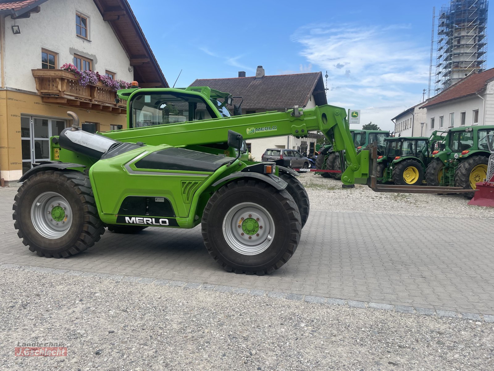 Teleskoplader typu Merlo TF 42.7-156, Gebrauchtmaschine v Mühldorf (Obrázek 11)