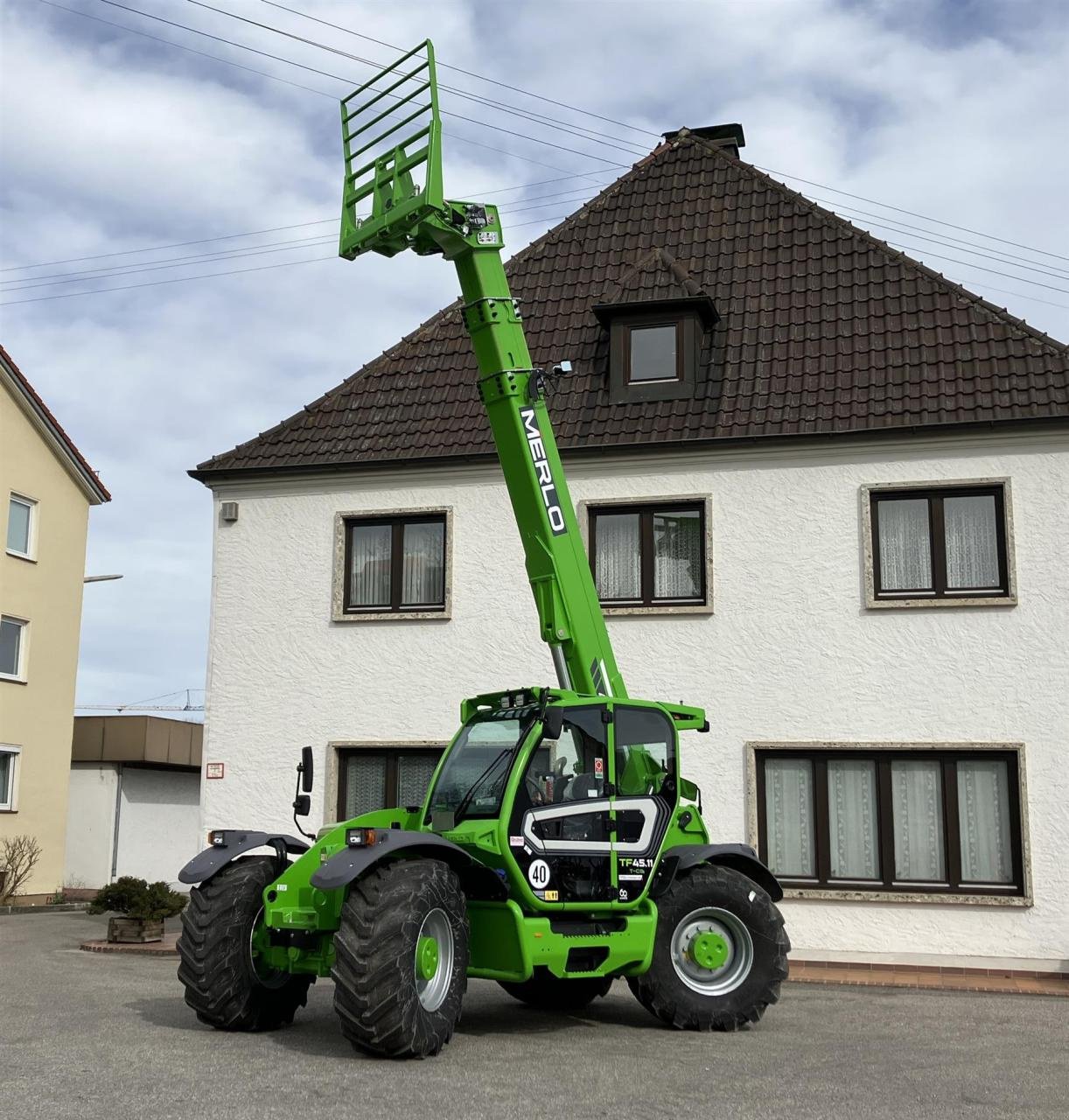 Teleskoplader van het type Merlo TF 45.11 T-CS-170-CVT, Neumaschine in Ampfing (Foto 2)