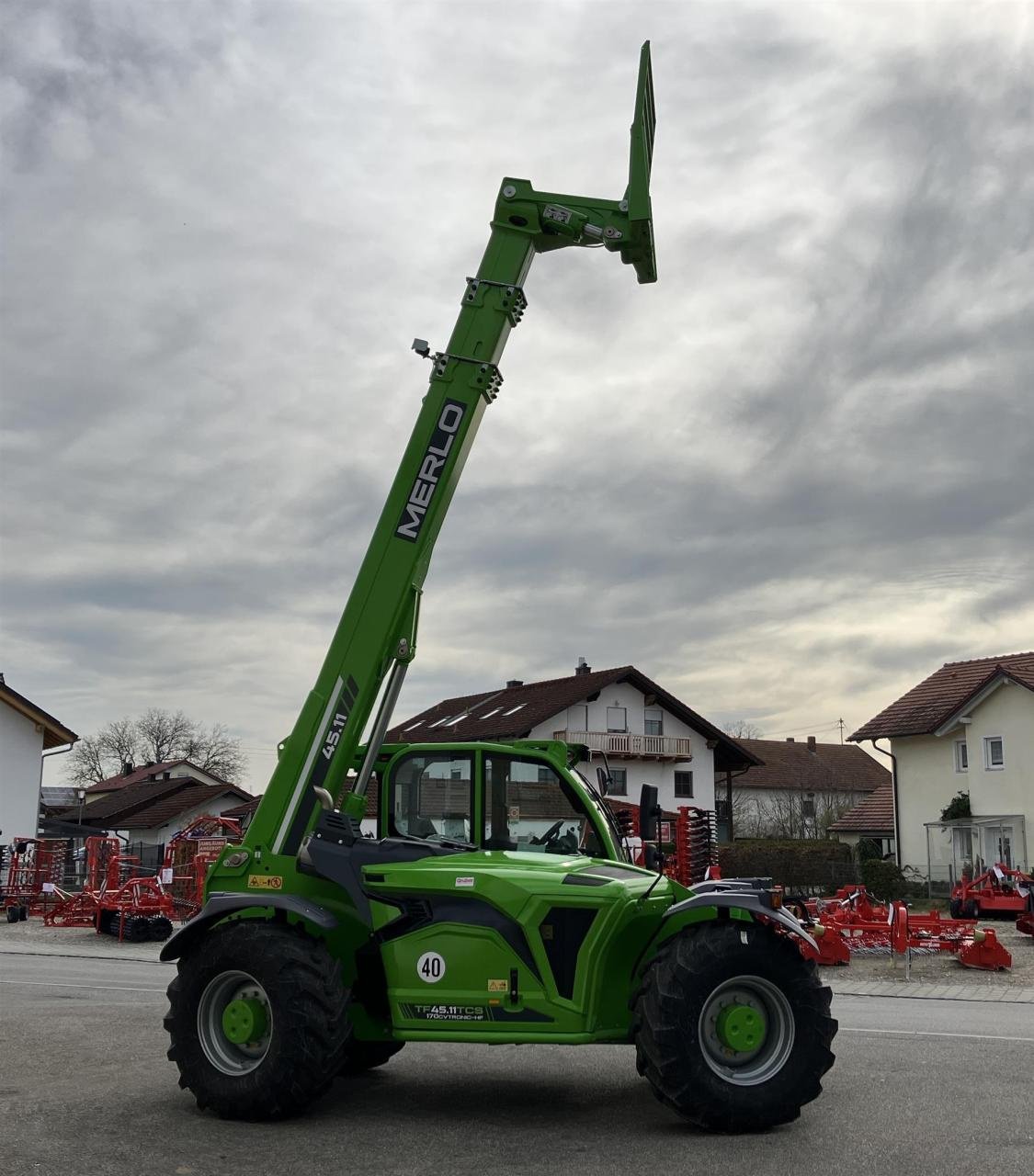 Teleskoplader van het type Merlo TF 45.11 T-CS-170-CVT, Neumaschine in Ampfing (Foto 4)