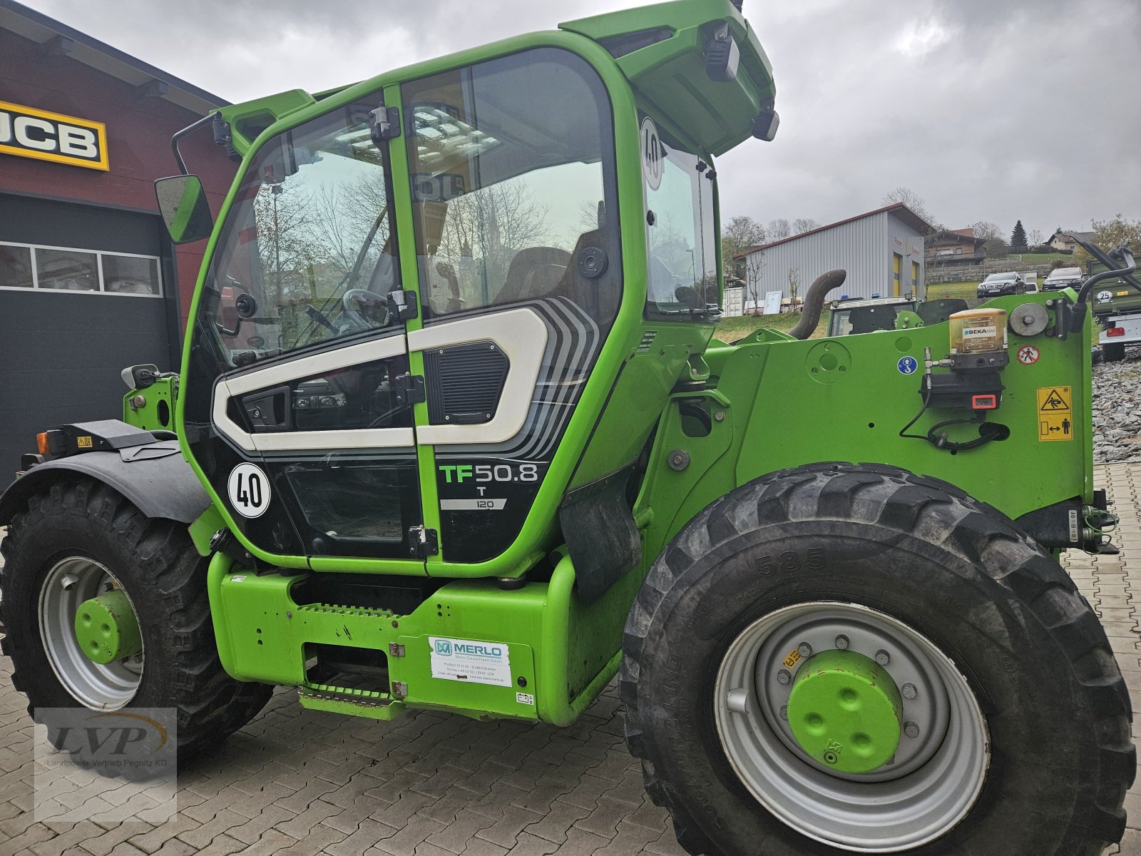 Teleskoplader van het type Merlo TF 50.8 T-120, Gebrauchtmaschine in Hohenau (Foto 7)