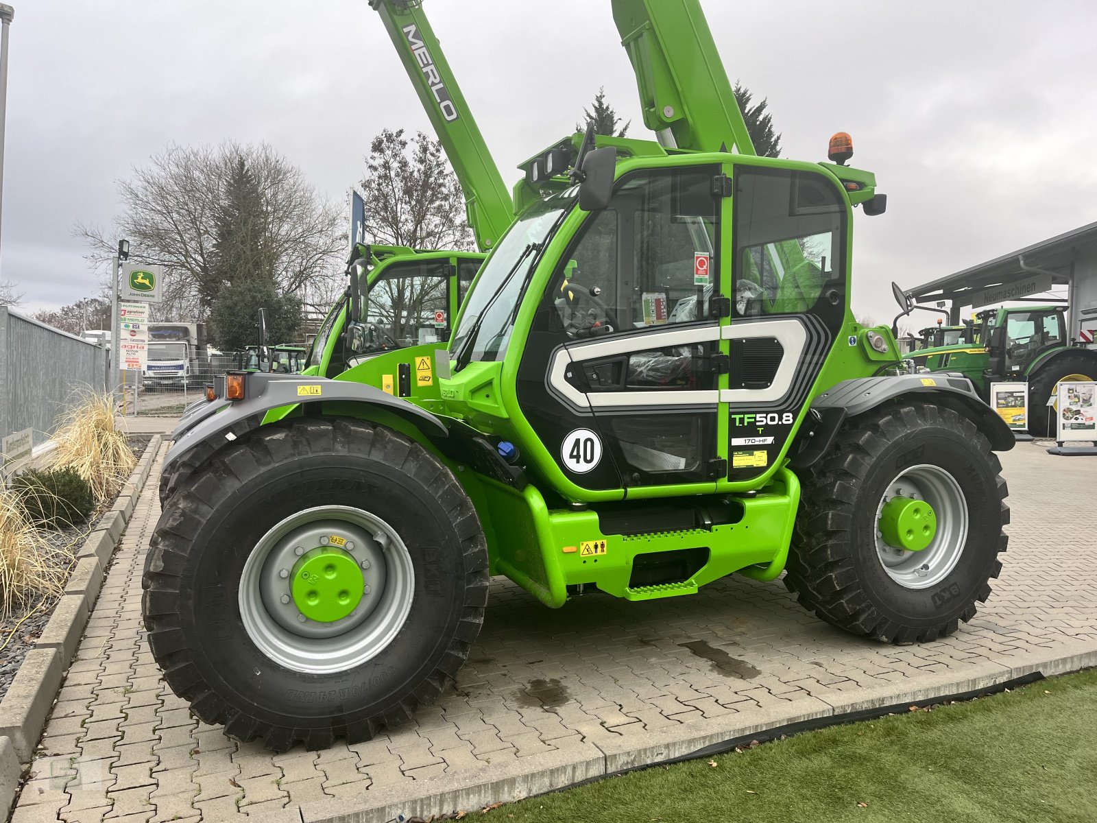 Teleskoplader tip Merlo TF 50.8 T-170-HF, Neumaschine in Gross-Bieberau (Poză 1)