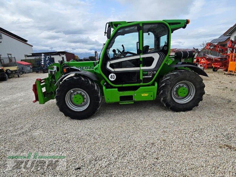 Teleskoplader van het type Merlo TF 50.8 TCS-156 CVTRONIC, Gebrauchtmaschine in Neresheim-Ohmenheim