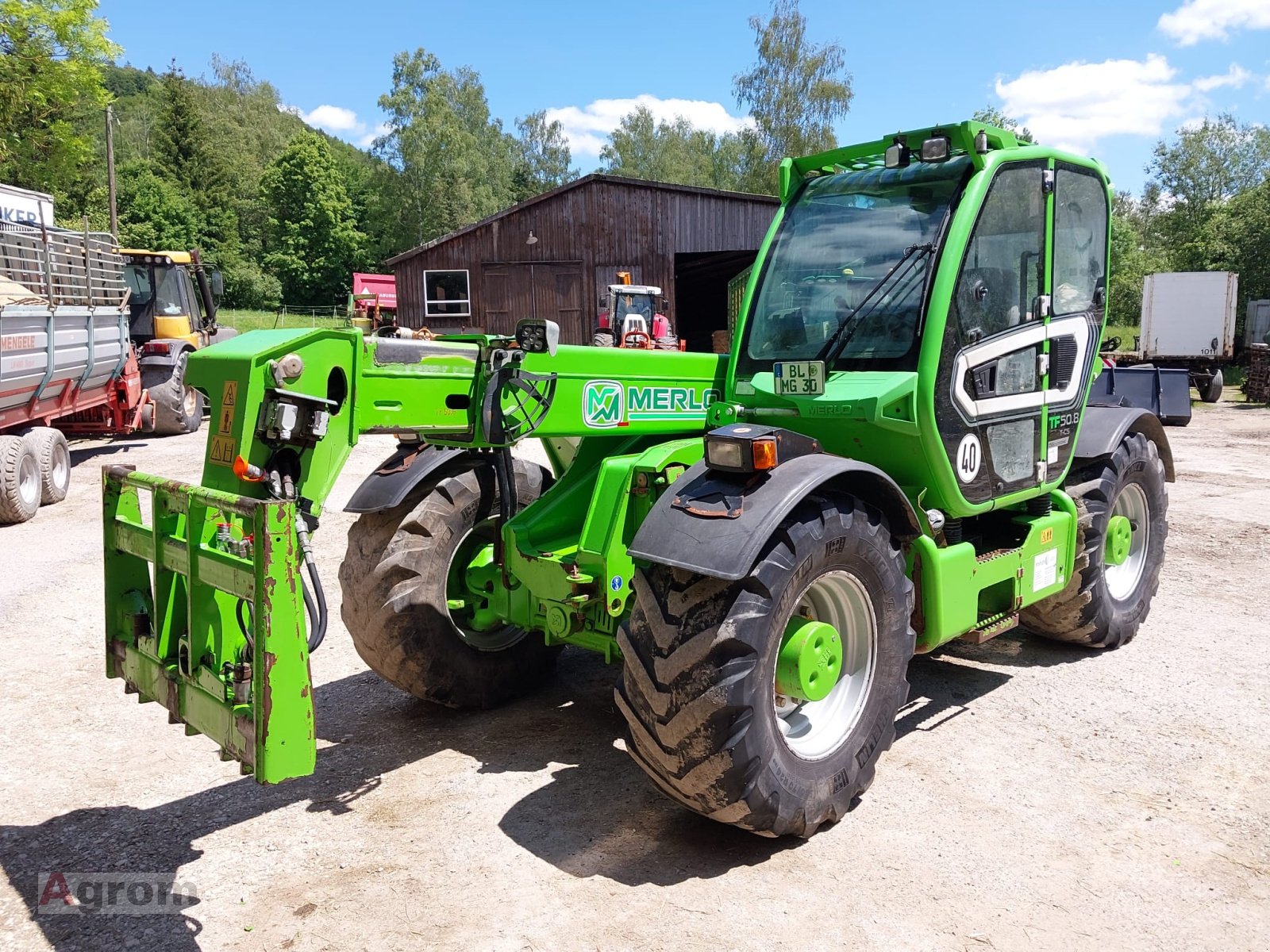 Teleskoplader za tip Merlo TF 50.8 TCS-156, Gebrauchtmaschine u Tieringen (Slika 5)