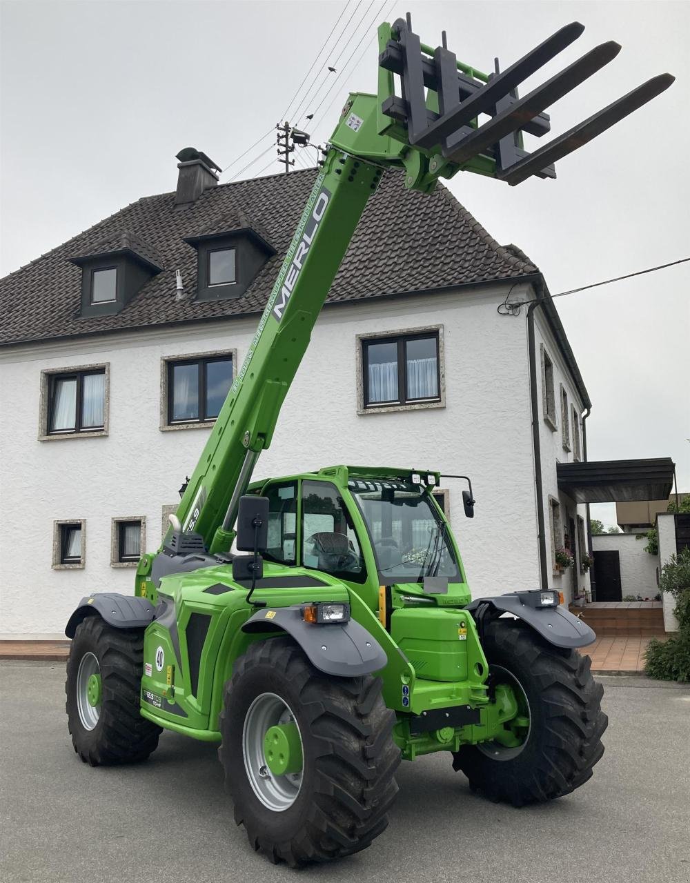 Teleskoplader van het type Merlo TF 65.9 T-CS-170-CVT HF, Neumaschine in Ampfing (Foto 2)