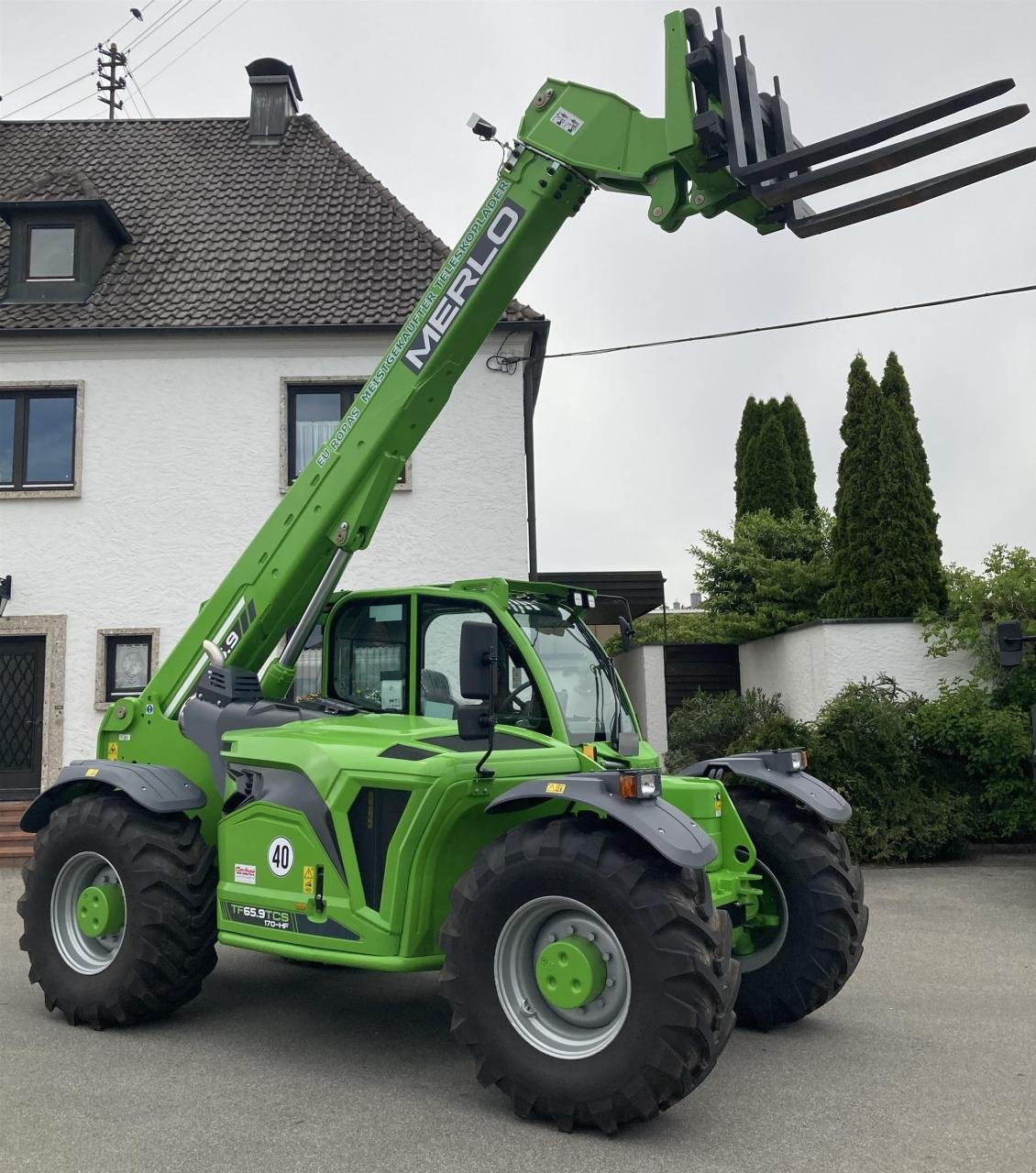 Teleskoplader van het type Merlo TF 65.9 T-CS-170-CVT HF, Neumaschine in Ampfing (Foto 3)