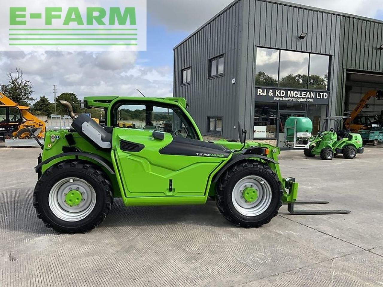 Teleskoplader des Typs Merlo tf33.7-115 turbo farmer telehandler, Gebrauchtmaschine in SHAFTESBURY (Bild 2)