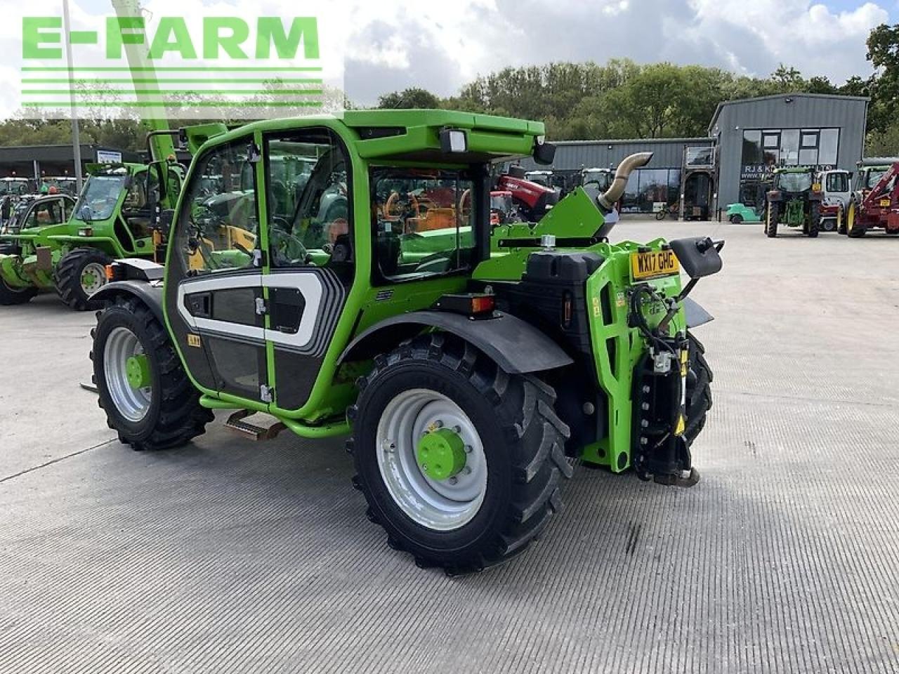 Teleskoplader typu Merlo tf33.7-115 turbo farmer telehandler, Gebrauchtmaschine v SHAFTESBURY (Obrázok 8)